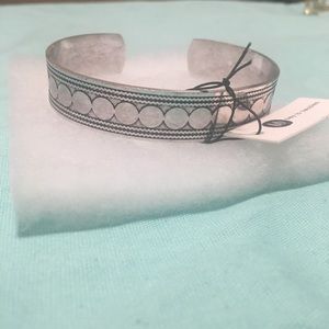 Metal Cuff - Antique Silver